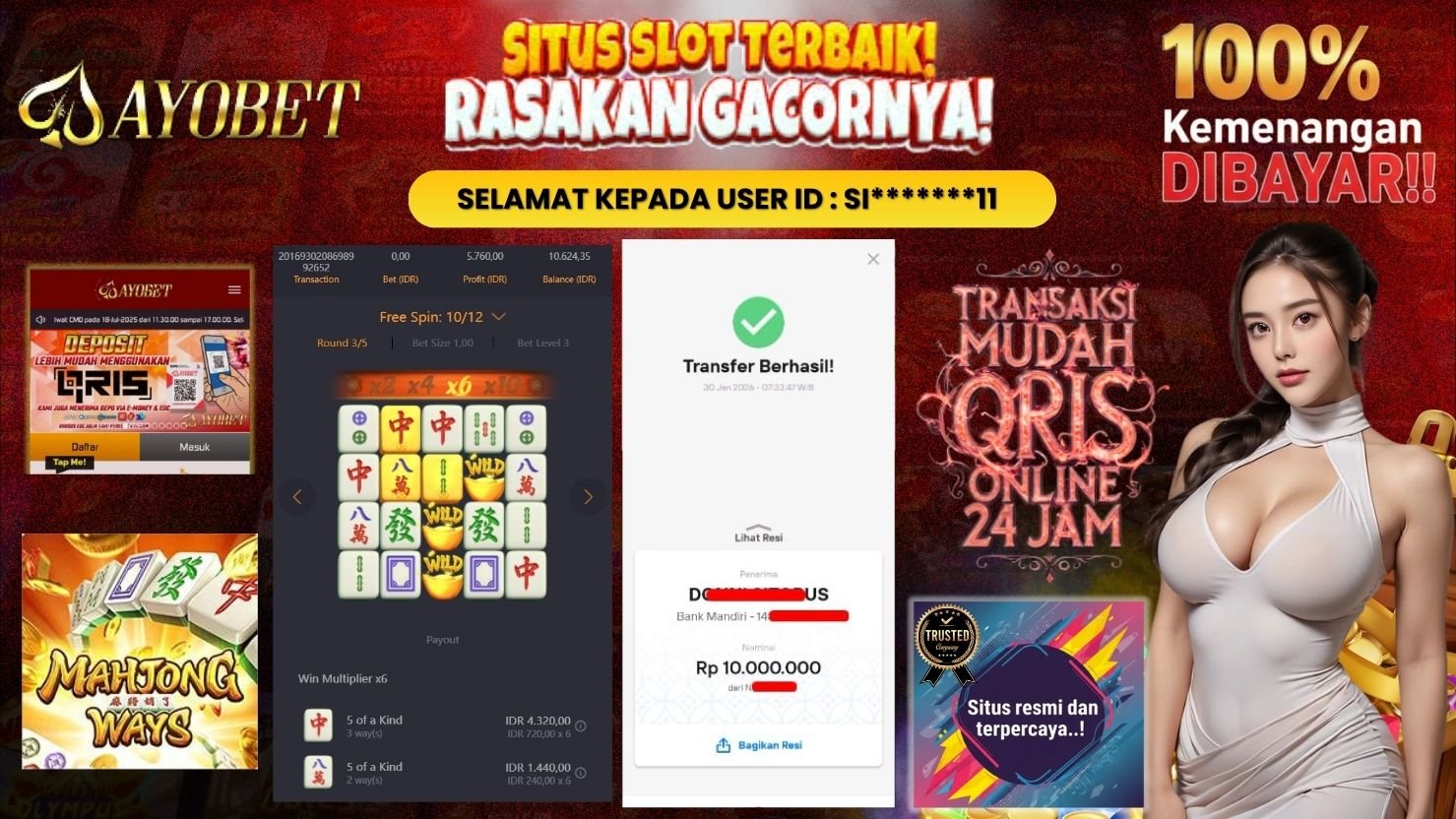 AYOBET JACKPOT SLOT MAHJONG WAYS